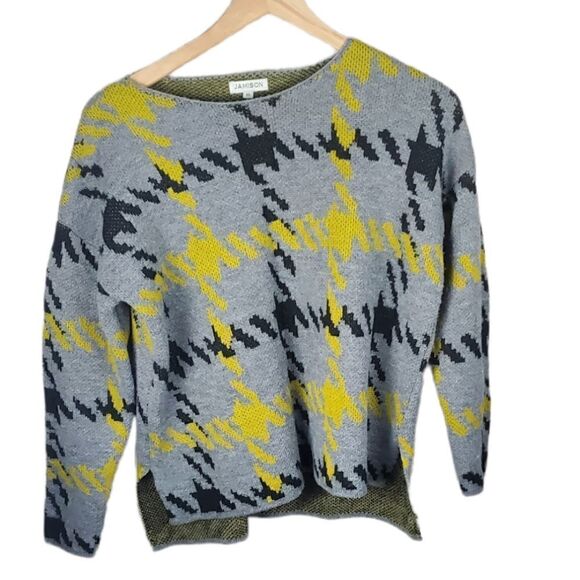 Jamison Gray & Yellow Sweater - Picture 1 of 3